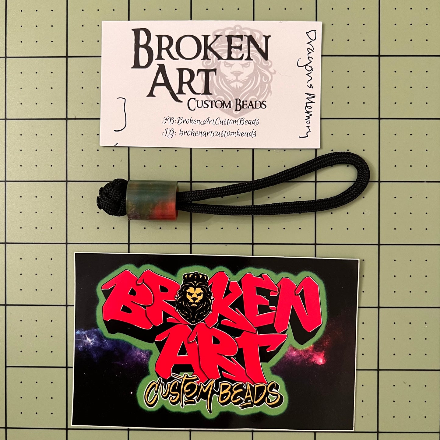 Broken Art Bead Dragons Memory # 2