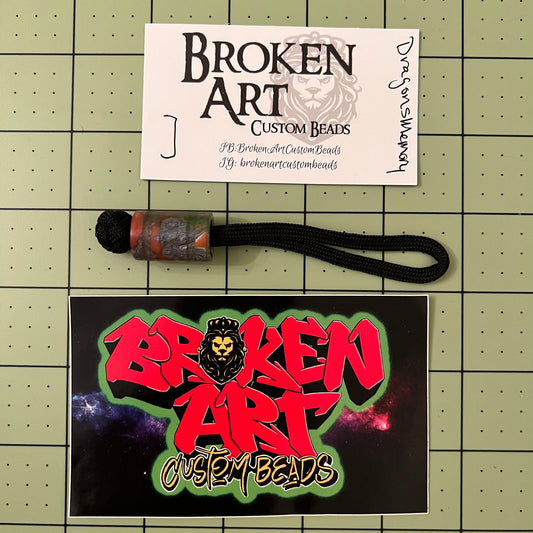 Broken Art Bead Dragons Memory # 1