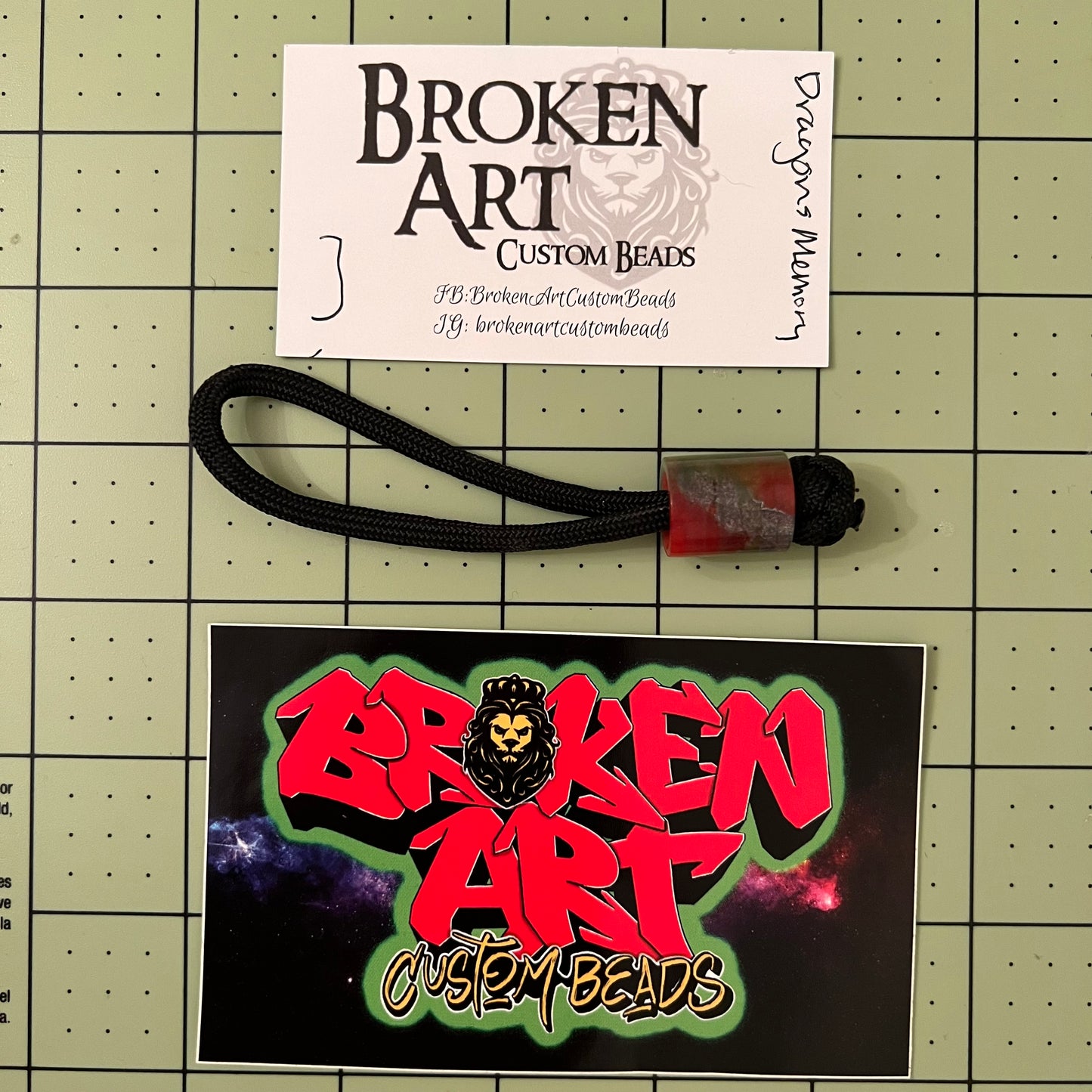 Broken Art Bead Dragons Memory # 2