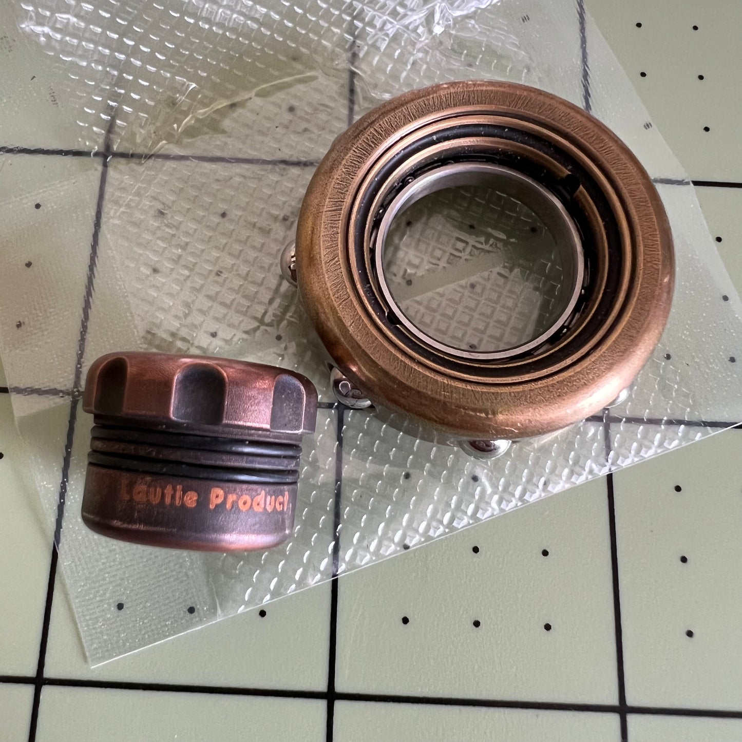 Lautie SAM spinner Brass & Copper