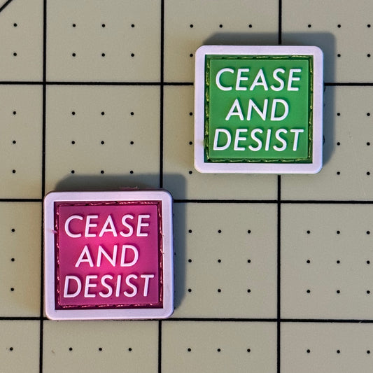 Opifex Gear Cease And Desist Glow Patch Set